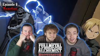 ED MIGHT BE IN TROUBLE  Fullmetal Alchemist Brotherhood Episode 8 First Reaction [upl. by Enattirb466]