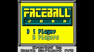 Faceball 2000  Game Gear 1993 [upl. by Ottillia]