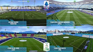 Stadi Italiani Serie A amp B • Pes 2021 [upl. by Maximilian444]