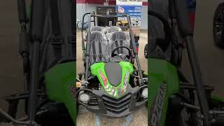 Trailmaster Challenger 4 seat 200cc vs Blazer 2 200cc Go Kart Dune Buggy size Comparison [upl. by Zsa Zsa]