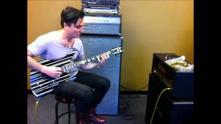 Synyster Gates Solos STUDIO [upl. by Aleina621]