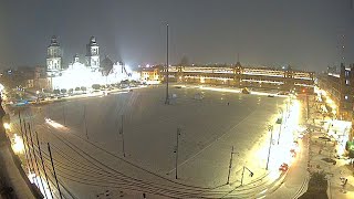 Timelapse de la espectacular granizada en la CDMX 28 de abril 2021 [upl. by Eillit]