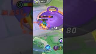 Delphox Vs Azmuril Pokemon Unite pokemonunite pokemon mobilelegends mlbb shortsfeed shorts [upl. by Giulietta237]