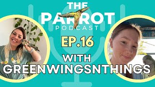 🎙️🦜Navigating College Life with Birds Parrot Rescues and Wing Clipping  The Parrot Podcast 16 [upl. by Ahsinor]