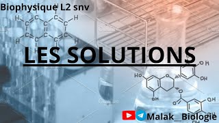 Biophysique Les solutions [upl. by Sioux103]