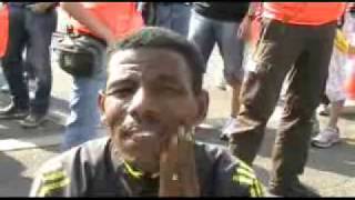 Haile Gebrselassie Post Race Interview Berlin Marathon 2009 [upl. by Atterg421]