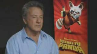 Dustin Hoffman Interview Star of Fockers Kungfu Panda Tootsie Huckabees amp more [upl. by Pardo]