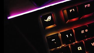 Unboxing the ASUS TUF GAMING K3 Mechanical keyboard [upl. by Aile249]