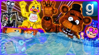 Gmod FNAF  Freddys Pizzeria Gets Flooded [upl. by Courtnay]