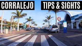 Corralejo City Drive  TIPS amp SIGHTS  Fuerteventura [upl. by Euqirat]