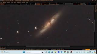 messier 8182 galaxies livestacking on sharpcap live [upl. by Marabelle56]