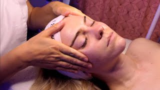 ASMR  Soin du visage et massage en institut 🤍 avec Yepoda [upl. by Ahsrop674]