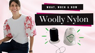 Woolly Nylon Thread What is it amp How and Why to use it [upl. by Repotsirhc128]