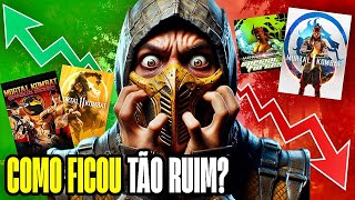 POR QUE A SAGA MORTAL KOMBAT FICOU RUIM A TRISTE DECADÊNCIA DOS JOGOS DA FRANQUIA [upl. by Yorled]