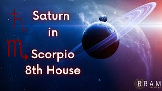 Saturn in Scorpio8th House ♄♏️8️⃣ [upl. by Chon]