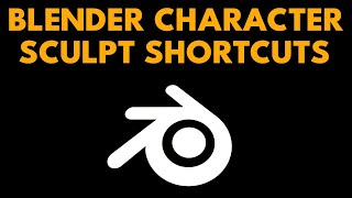 Blender Character Series  Sculpting Shortcuts [upl. by Ynnob]