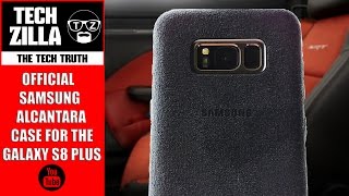 Official Samsung Alcantara Cover for the Galaxy S8 Plus [upl. by Nwadal]