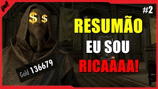 SKYRIM  ALCHEMY JÁ NO 100 e 80 de ENCHANTING  GRANA RESUMÃO 2 [upl. by Rusell]