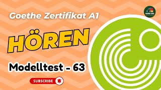 Goethe Zertifikat A1 Exam  Modelltest  63  Hören Lesen With Answers  Learn German Online [upl. by Eniahpets]