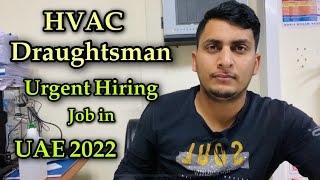 HVAC Draughtsman Job in UAE  HVAC Engineering  Mechanical Engineering Job in UAE  InfoTech Vlog [upl. by Auria]