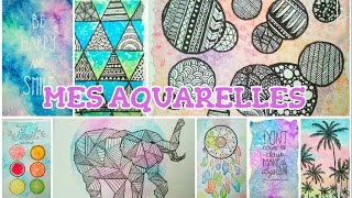 Toutes mes aquarelles [upl. by Torrence654]