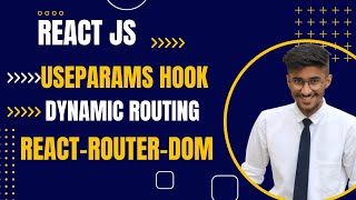 Dynamic Routing with useParams React Router DOM Tutorial in Telugu  React js in Telugu  2024 [upl. by Chickie]