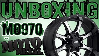 Moto Metal 970 20x10 24 Wheel Rim Unboxing [upl. by Inihor288]