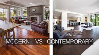 Modern vs contemporary designs [upl. by Hanah]