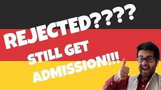 Getting Admit after Rejection My story for TUHH [upl. by Ashlan720]