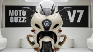 2024 Moto Guzzi V7 Full Review – The Iconic Italian Cruiser [upl. by Alrad]