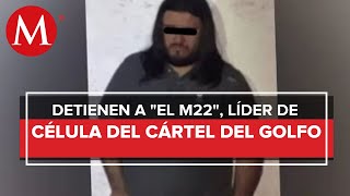 Capturan en Reynosa a Ernesto Sánchez “Metro 22” objetivo prioritario de Seguridad [upl. by Tlaw]