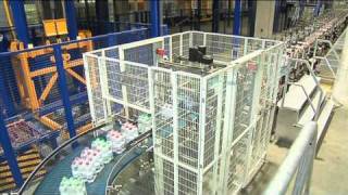 Krones automatic repacking line [upl. by Spanjian356]