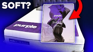 Purple Mattress Sheets  SoftStretch Sheets Review [upl. by Ainotahs880]