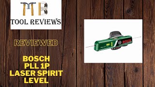 Bosch PLL 1P laser spirit level  Reviewed [upl. by Ijneb703]