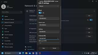 How to Assign a Static IP Address in Windows 11 [upl. by Azirb]