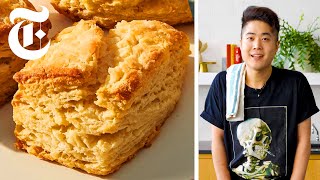 The Flakiest Fluffiest Biscuits You Will Ever Eat  Eric Kim  NYT Cooking [upl. by Adym]