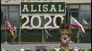 Alisal High School Class of 2020 Commencement Ceremony [upl. by Helaina380]