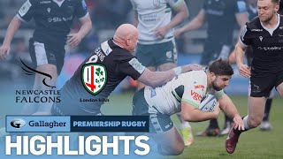 Newcastle v London Irish  HIGHLIGHTS  A Convincing Win  Gallagher Premiership 202223 [upl. by Nicolau590]