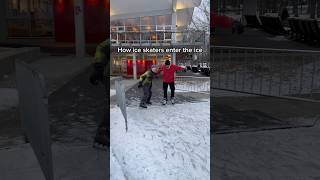 5 Types Of Ice Skaters At The Rink 🤣🥶 iceskating holidays shorts [upl. by Lemieux]