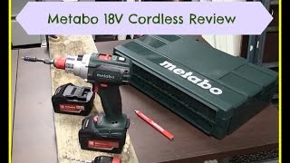 Tool Review  METABO 18V Cordless SB 18 LTX BL Quick [upl. by Irrahs]