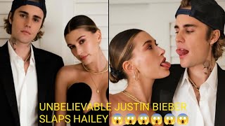 Unbelievable Justin Bieber slaps Hailey 😱😱😱😱😱 [upl. by Nitsir897]