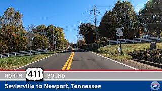 Repost US Route 411 Sevierville to Newport  Tennessee  Drive Americas Highways 🚙 [upl. by Pietro]