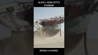 Boba Fett Starship SEISMIC CHARGES shorts SLAVE I [upl. by Ellehcram]