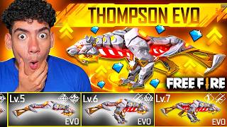 CONSEGUI LA NUEVA THOMSON EVO GASTANDO MUCHOS DIAMANTES en FREE FIRE  TheDonato [upl. by Belia]