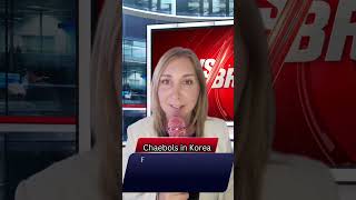 Why chaebols exist in Korea learnkorean [upl. by Llerraj]