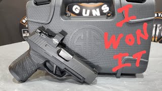 I WON IT Sig Sauer p365xl viralvideo edc sigp365 gunculture [upl. by Monti]