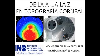 Topografía corneal Dr Chipana Dr Nuñez [upl. by Dnama944]