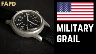 Hamilton FAPD 5101 Type 1 Review The grail military issued field watch Vietnam war American khaki [upl. by Adnyleb]