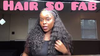 2 Month Hair review on HAIRSOFAB Peruvian Passion Wave 💕 [upl. by Siekram]