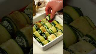 How to Make Zucchini Lasagna Rolls with Smoked Mozzarella [upl. by Dlawso981]